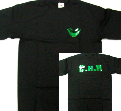 CAMISETA CHR MANGA CORTA -logo verde-